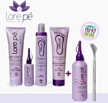 Amolecedor de calos e rachaduras + espátula Lore Pe Amolecedor de calos e rachaduras + espátula Lore Pe