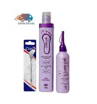 Amolecedor De Calos E Rachaduras Lore Pé 300Ml + Bisturi 222 Amolecedor De Calos E Rachaduras Lore Pé 300Ml + Bisturi 222