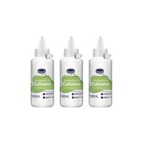 Amolecedor de Cutículas Ideal Karite 100ml - Kit C/ 3un