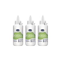 Amolecedor De Cutículas Ideal Karite 100Ml - Kit Com 3Un