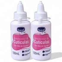 Amolecedor De Cutículas Ideal Oleo De Algodão 100ml 2unids