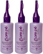 AMOLECEDOR DE CUTÍCULASREMOVEDOR DE AMARELADOS E PONTOS BRANCOS 80ml - LORE PÉ Kit 3 und