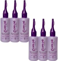 AMOLECEDOR DE CUTÍCULASREMOVEDOR DE AMARELADOS E PONTOS BRANCOS 80ml - LORE PÉ Kit 6 und