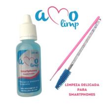 AmoLimp limpeza delicada para smartphone