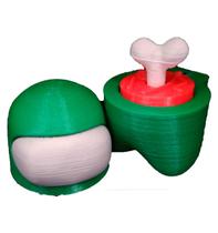 Among us - 1 un - 6cm (verde) Among us - 1 un - 6cm (verde)