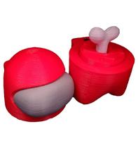 Among us - 1 un - 6cm (vermelho) Among us - 1 un - 6cm (vermelho)