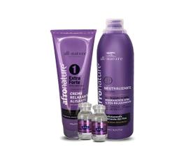 Amônia Relaxante Afro Nature All Nature Nº1 + 2 Cistina SOS