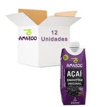 Amoo Açaí Smoothie Tradicional 250Ml (12 Caixinhas) - Amazoo