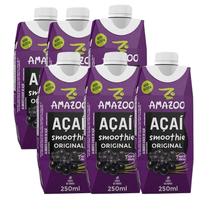 Amoo Açaí Smoothie Tradicional 250Ml (6 Caixinhas)