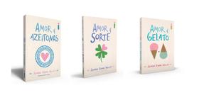 Amor & gelato, amor & azeitona, amor & sorte kit 3 volumes