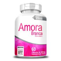 Amora Branca Morus alba L 500mg 60 Cápsulas Suplemento Natural para Menopausa