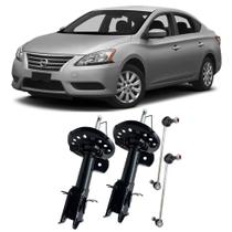 Amortecedor + Bieleta Nissan Sentra Dianteira 2014 Até 2020 O Par Amortecedor + Bieleta Nissan Sentra Dianteira 2014 Até 2020 O Par