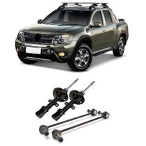 Amortecedor + Bieleta Renault Duster Oroch Dianteira 2010 Até 2018 O Par Amortecedor + Bieleta Renault Duster Oroch Dianteira 2010 Até 2018 O Par