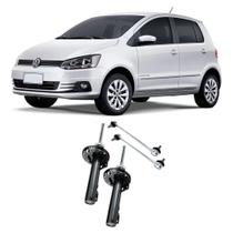 Amortecedor + Bieleta Volkswagen Fox Dianteira 2003 Até 2019 O Par Amortecedor + Bieleta Volkswagen Fox Dianteira 2003 Até 2019 O Par