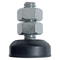 Amortecedor Borracha 40 k VS-01 Plano 1/4 - VIBRA-STOP