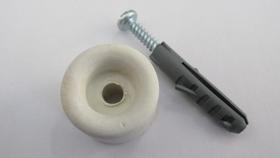 Amortecedor Chato Branco Ct 01 Peça Amortecedor Chato Branco Ct 01 Peça