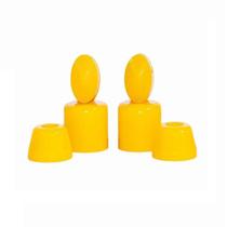 Amortecedor Cisco Skate Fundido Conico 95MM - Amarelo Amortecedor Cisco Skate Fundido Conico 95MM - Amarelo