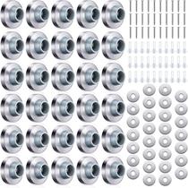 Amortecedor de parede côncavo de aço inoxidável Doorstop Pangda 30 unidades