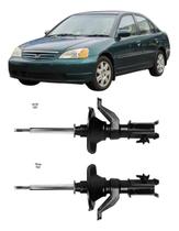 Amortecedor Dianteiro Honda Civic 2001 A 2002 Par