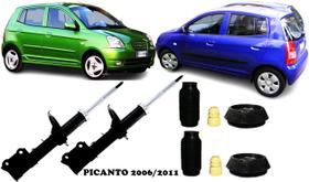 Amortecedor Dianteiro Kia Picanto 2006 á 2011 + Kit - New Parts
