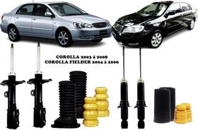 Amortecedor Dianteiro/Traseiro Corolla 2003/2008 + Kit parcial