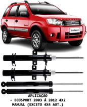 Amortecedor Dianteiro/Traseiro Ecosport 2003 á 2012 Amortecedor Dianteiro/Traseiro Ecosport 2003 á 2012