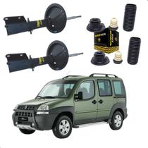 Amortecedor Doblo Dianteiro Monroe + Kit Coxim Batente Axios