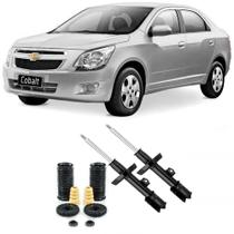 Amortecedor + Kit Batente Chevrolet Cobalt Dianteiro 2012 Até 2018 O Par Amortecedor + Kit Batente Chevrolet Cobalt Dianteiro 2012 Até 2018 O Par