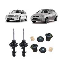 Amortecedor + Kit Batente Chevrolet Corsa Dianteiro 2003 Até 2012 O Par Amortecedor + Kit Batente Chevrolet Corsa Dianteiro 2003 Até 2012 O Par