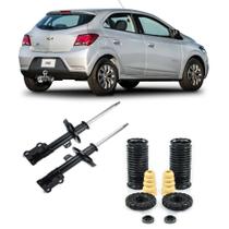 Amortecedor + Kit Batente Chevrolet Onix Dianteiro 2012 Até 2015 O Par