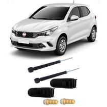 Amortecedor + Kit Batente Fiat Argo Traseiro 2016 Até 2020 O Par