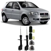 Amortecedor + Kit Batente Fiat Palio Dianteiro 2001 Até 2012 O Par