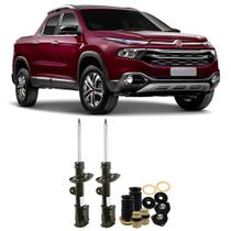 Amortecedor + Kit Batente Fiat Toro Dianteiro 2015 Até 2020 O Par Amortecedor + Kit Batente Fiat Toro Dianteiro 2015 Até 2020 O Par