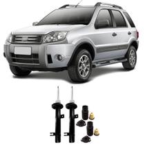 Amortecedor + Kit Batente Ford Ecosport Dianteiro 2003 Até 2012 O Par