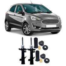 Amortecedor + Kit Batente Ford Ka Dianteiro 2013 Até 2019 O Par Amortecedor + Kit Batente Ford Ka Dianteiro 2013 Até 2019 O Par