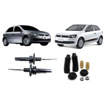 Amortecedor + Kit Batente Gol G5 G6 I Motion Total Flex Dianteiro 2008 Até 2012 1,0 1,6 8v - O Par