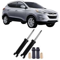 Amortecedor + Kit Batente Hyundai Ix35 Traseiro 2010 Até 2015 O Par Amortecedor + Kit Batente Hyundai Ix35 Traseiro 2010 Até 2015 O Par