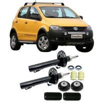 Amortecedor + Kit Batente Vw Crossfox Dianteiro 2005 Até 2020 O Par Amortecedor + Kit Batente Vw Crossfox Dianteiro 2005 Até 2020 O Par
