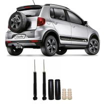 Amortecedor + Kit Batente Vw Crossfox Traseiro 2005 Até 2020 O Par Amortecedor + Kit Batente Vw Crossfox Traseiro 2005 Até 2020 O Par