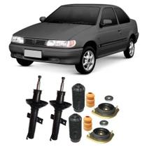 Amortecedor + Kit Batente Vw Logus Dianteiro 1993 Até 1997 O Par Amortecedor + Kit Batente Vw Logus Dianteiro 1993 Até 1997 O Par