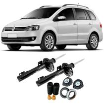 Amortecedor + Kit Batente Vw SpaceFox Dianteiro 2003 Até 2016 O Par