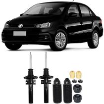 Amortecedor + Kit Batente Vw Voyage Dianteiro 2008 Até 2015 O Par