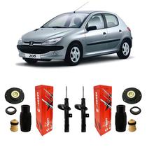 Amortecedor + Kit Dianteiro Peugeot 206 1.4 1.6 2001 A 2010