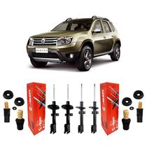 Amortecedor + Kit Dianteiro Traseiro Duster 4X4 2012 A 2020