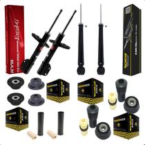Amortecedor Logan Sandero 1.6 + Kit Coxim Diant/tras 14 A 20