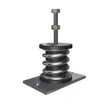 Amortecedor Mola Simples Com chapa 500 Kg Parafuso 1/2"