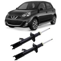 Amortecedor Nissan March Dianteiro 2011 Até 2020 O Par