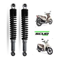 Amortecedor traseiro biz 125 2011 em diant original scud
