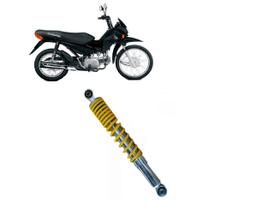 Amortecedor Traseiro Mola Amarela Pop Biz 100 Biz 125 1ªLinha