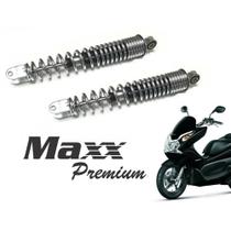 Amortecedor Traseiro Pcx 150 2013 2014 2015 Maxx - Par - Maxx Premium